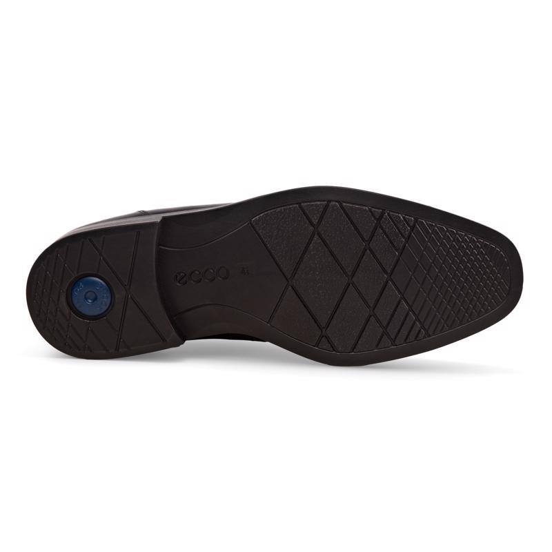 کفش اکو مردانه اصل مدل ECCO QUEENSTOWN BLACK
