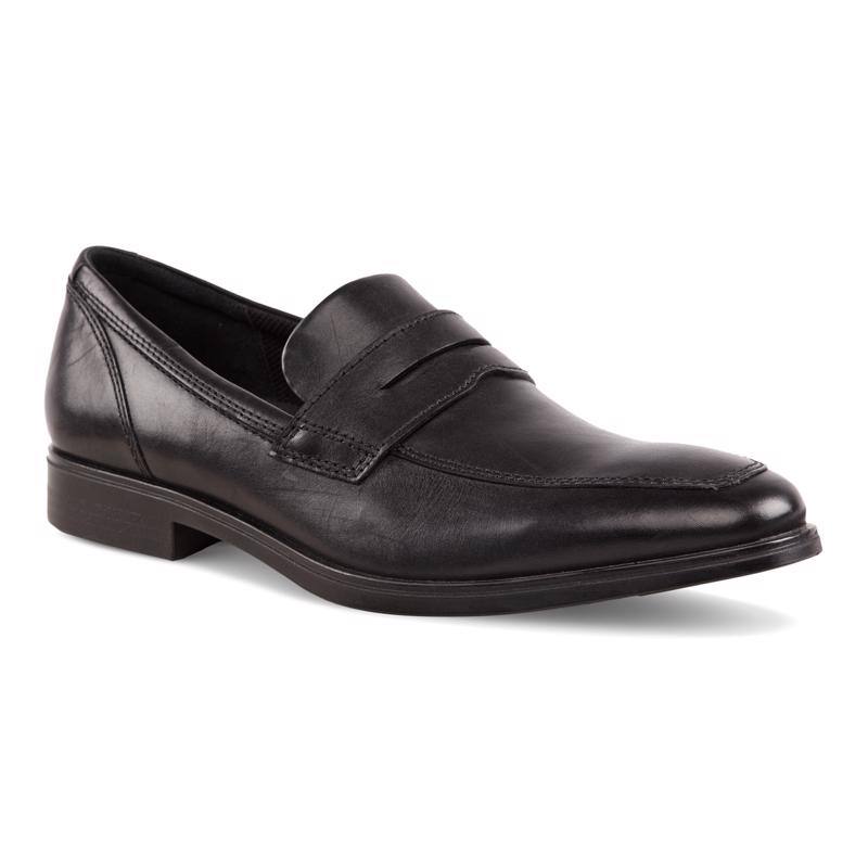 کفش اکو مردانه اصل مدل ECCO QUEENSTOWN BLACK